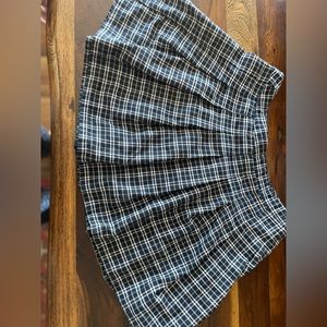 Large Pleated Navy Forever 21 Miniskirt